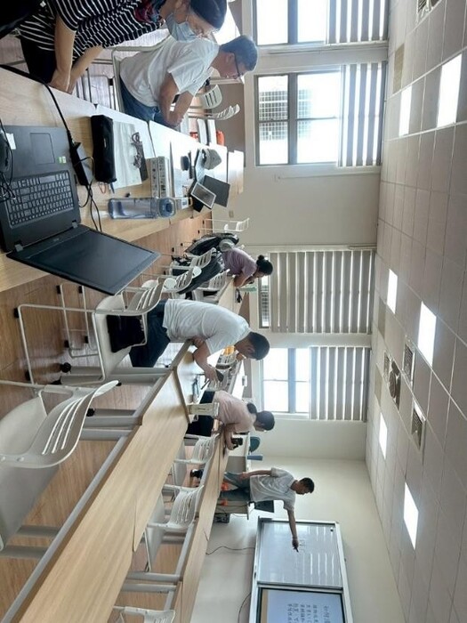 圖說：中信科大舉辦從飲食到運動：55+健康管理策略 打造高齡後的活力人生之講座，師長及學生一同與會聆聽。(圖/中信科技大學提供)圖片