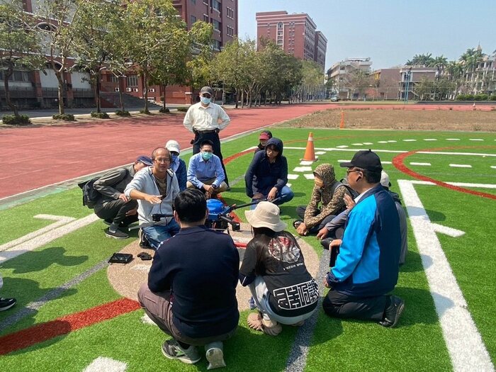 圖說:中信科大打造南臺灣最完善的無人機教育基地，培育多元科技人才。