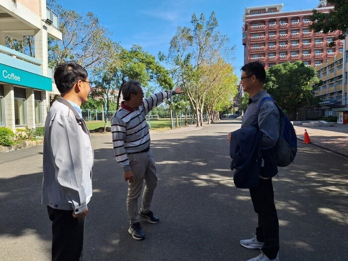 參觀本校的各項進步