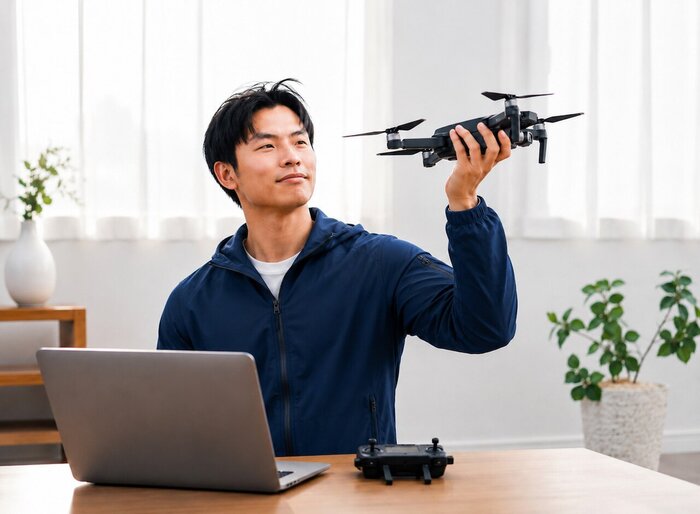 圖說:中信科大飛行學校培育學生取得無人機證照，邁向未來科技與產業發展新方向。