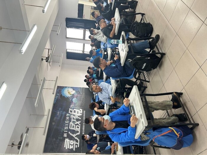 圖說：舒適的考生休息區