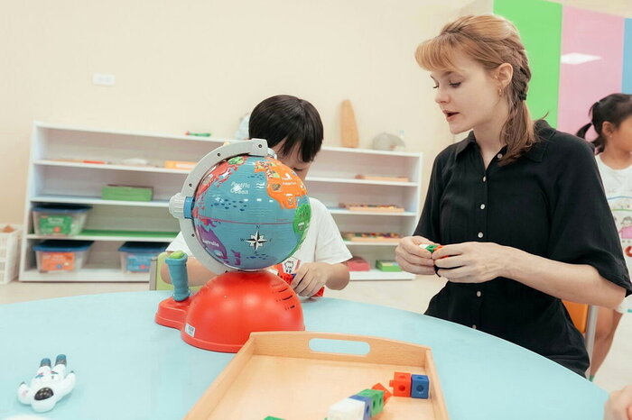 臺南市中信國際小學獲准立案，並同步啟動附設幼兒園設立申請圖說:，逐步在大南科地區建構從K-G12的完整國際教育體系。圖片
