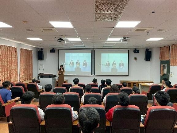 圖說：敏盛醫控/公共事務室李沛宸主任。(圖/中信科技大學提供)