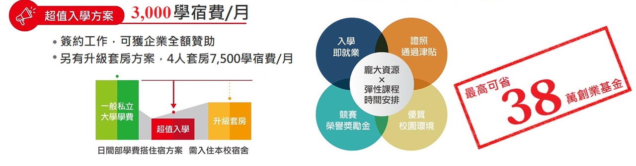 超值入學方案